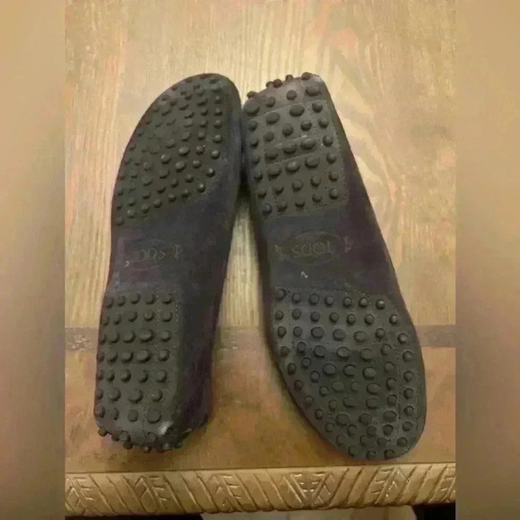 Tod's Suede Driver Penny Loafers size 38.5 - Picture 5 of 8